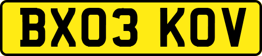 BX03KOV