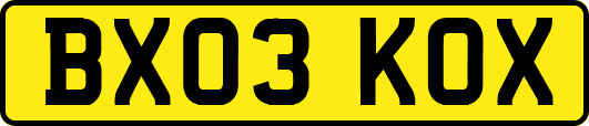 BX03KOX