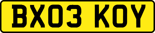 BX03KOY