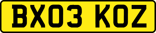 BX03KOZ