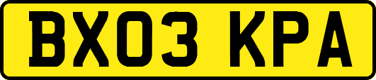 BX03KPA
