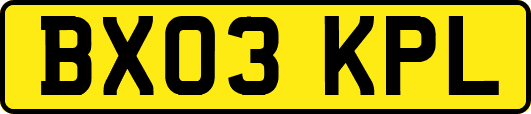 BX03KPL