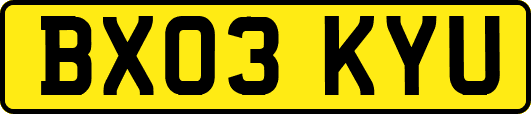 BX03KYU
