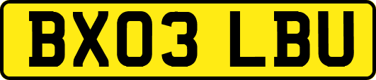BX03LBU