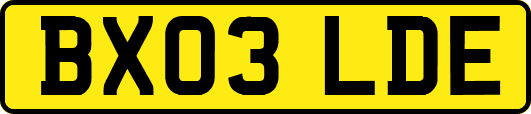 BX03LDE