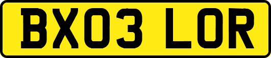 BX03LOR