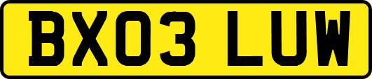 BX03LUW