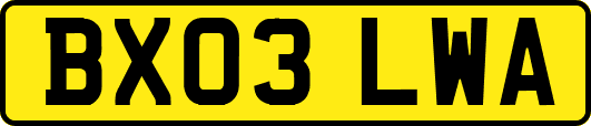 BX03LWA