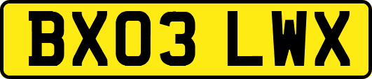 BX03LWX
