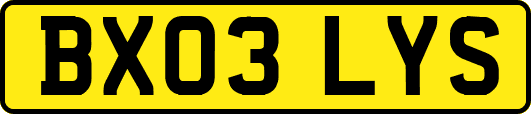 BX03LYS