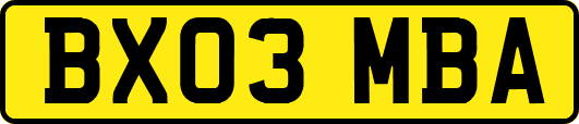 BX03MBA