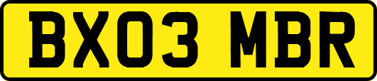 BX03MBR