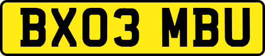 BX03MBU