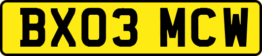 BX03MCW