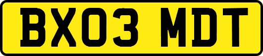 BX03MDT