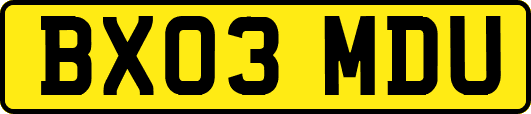 BX03MDU
