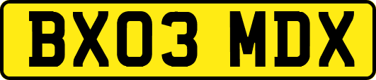 BX03MDX