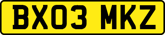 BX03MKZ