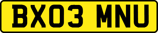 BX03MNU
