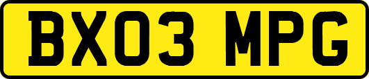 BX03MPG