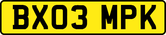 BX03MPK