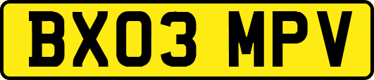 BX03MPV