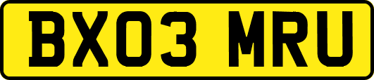 BX03MRU