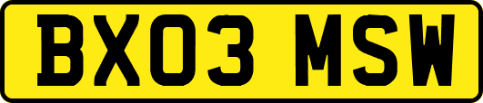 BX03MSW