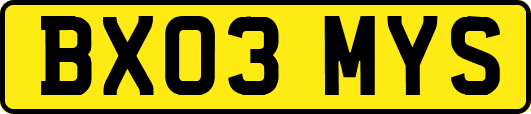 BX03MYS
