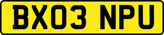 BX03NPU
