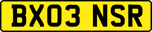 BX03NSR