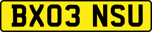 BX03NSU