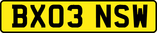 BX03NSW