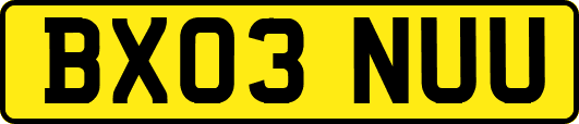 BX03NUU
