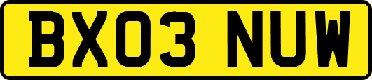 BX03NUW