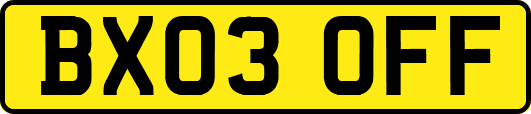 BX03OFF