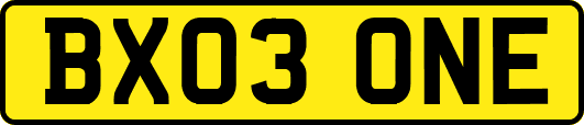 BX03ONE