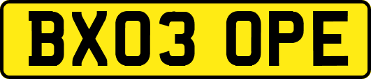 BX03OPE