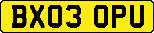 BX03OPU