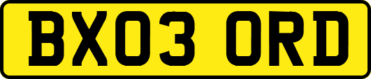 BX03ORD