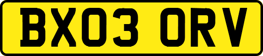 BX03ORV