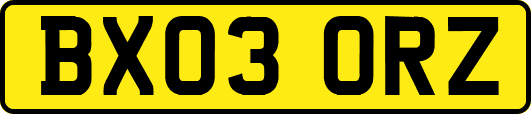 BX03ORZ