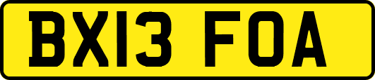 BX13FOA