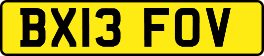 BX13FOV