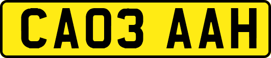 CA03AAH