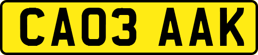 CA03AAK