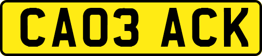 CA03ACK