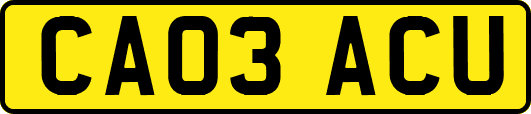 CA03ACU