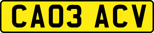 CA03ACV