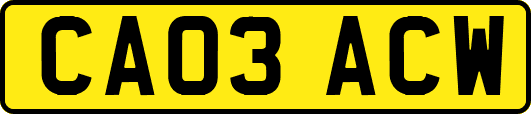 CA03ACW